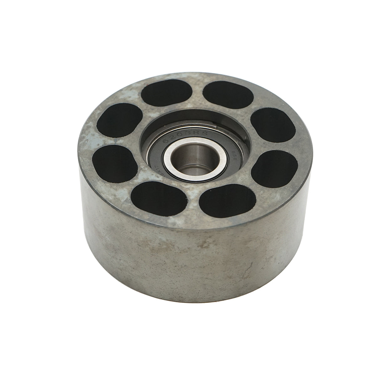 John Deere belt tensioner roll 86.5x39.5x39mm OEM codes RE505265, RE38503, RE68714